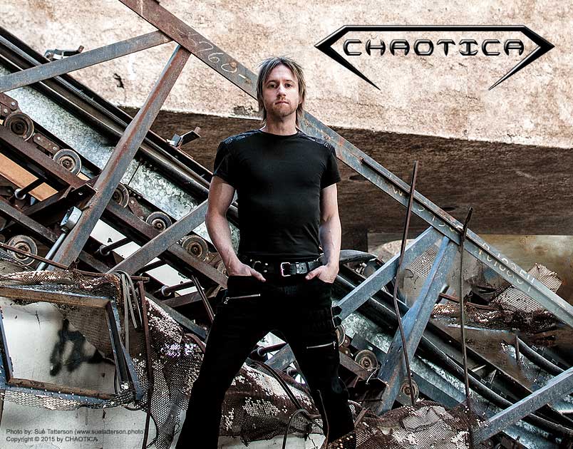 Danny Chaotic of CHAOTICA (2015) Photo by Sue Tatterson (www.spiritsoftheabandoned.com)