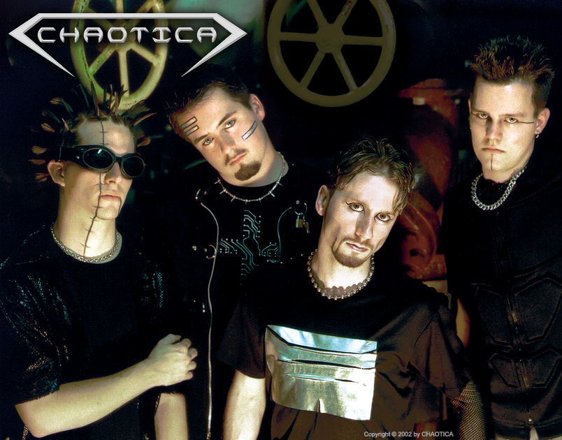CHAOTICA (2002) (Left to Right: Gary Toth, Jeff-X, Danny Chaotic, Johnny Evil)